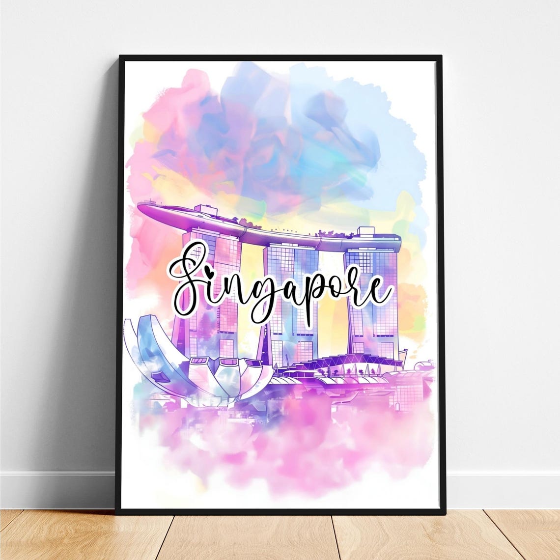 Singapore Travel Print Singapore Travel Poster Singapore Poster Singapore Singapore Poster Modern Poster