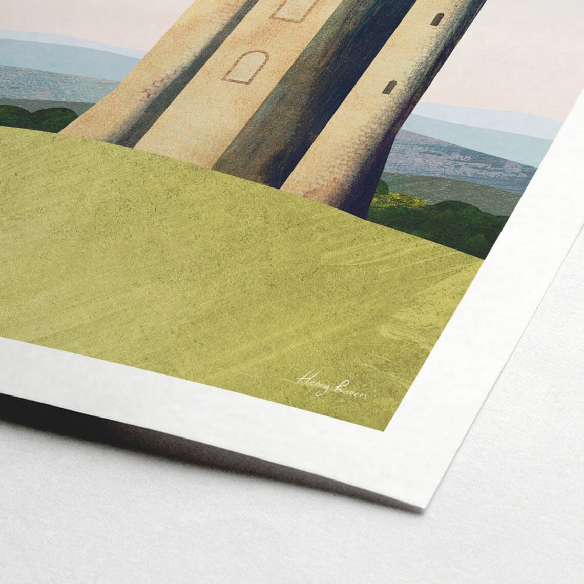 Cotswolds Broadway Tower By Henry Rivers Poster - Image 2
