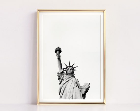 Statue Of Liberty New York City Travel Poster