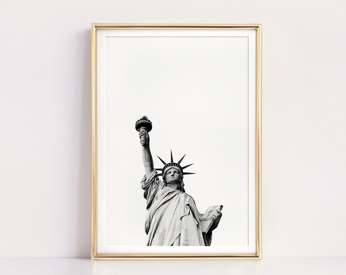 Statue Of Liberty New York City Travel Poster