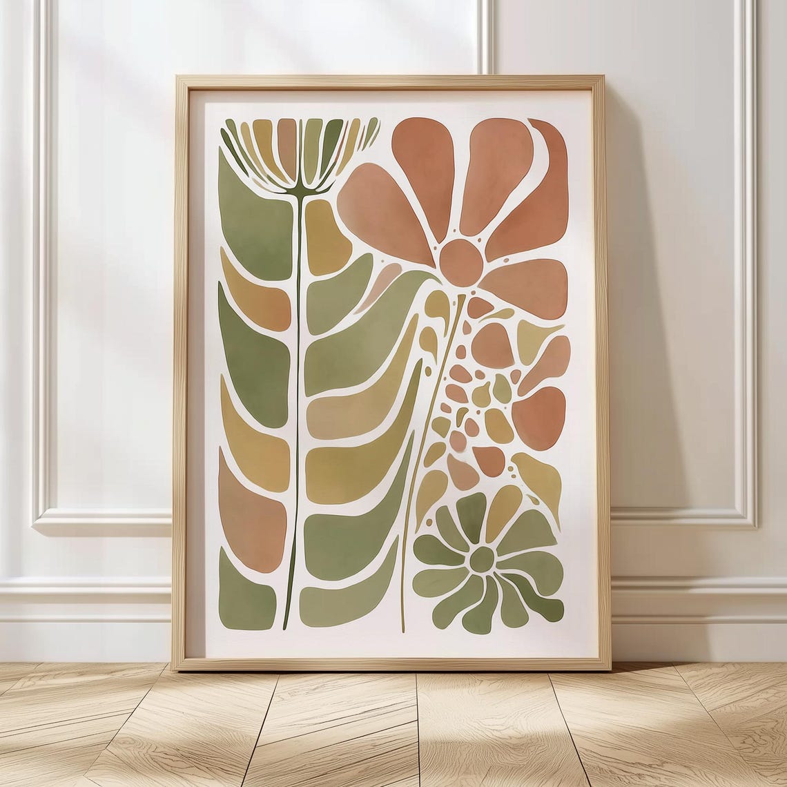 Matisse Botanical Art, Scandinavian Flower Print - Image 4