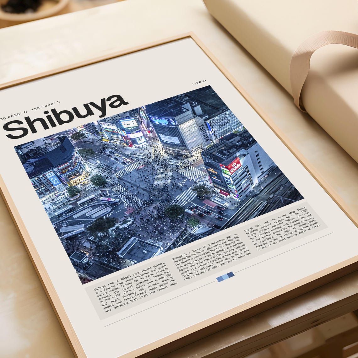 Shibuya Poster Shibuya Print Shibuya Wall Art Shibuya Gift Shibuya Travel Poster Shibuya Photo Tokyo Print Tokyo Poster Japan Print - Image 3