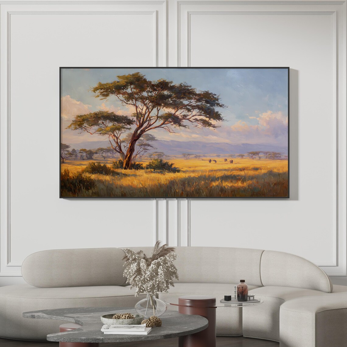 Autumn Country Road Frame Tv Art Golden Birch Tree Path Rustic Fall Landscape Scenic Nature Screensaver 4k