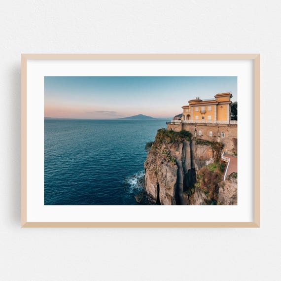 Sorrento Print, Campania Italy Travel Poster