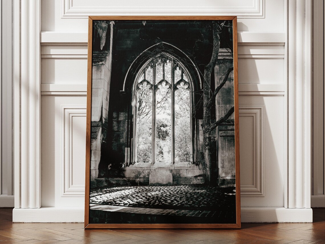 St Dunstan In The East London Ruins Travel Poster