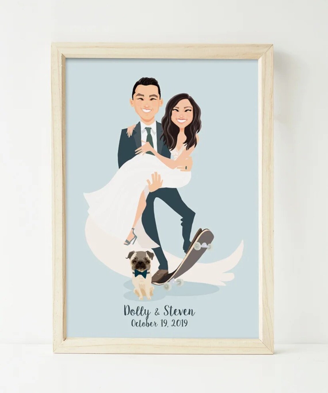 Special Pose Costume Drawing, Personalized Birthday Gift - Image 3