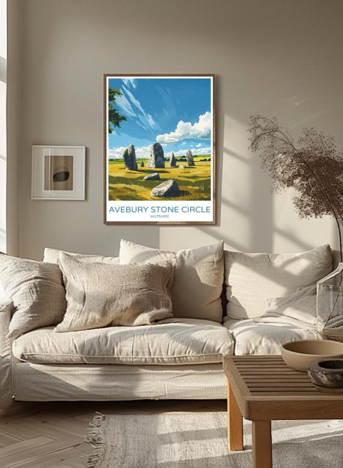 Avebury Stone Circle Wiltshire Neolithic Standing Stones Poster - Image 3