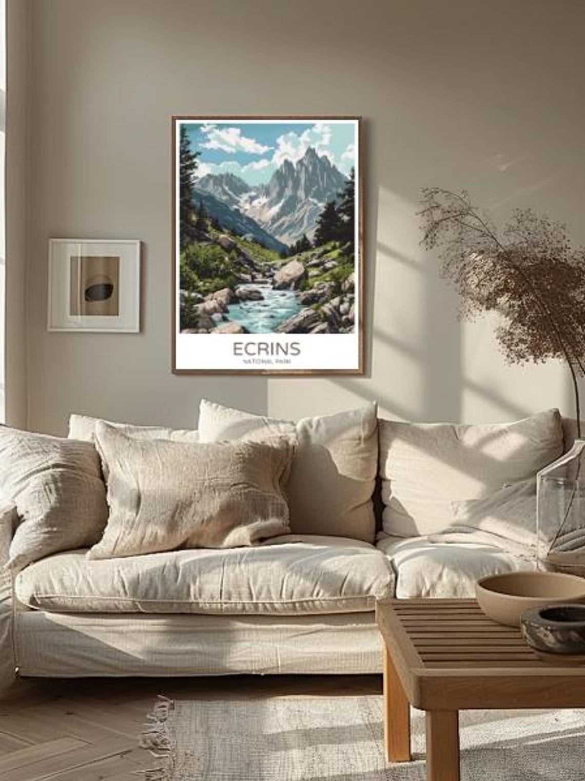 Crins National Park Poster France Landscape Wall Art Of French Alps Nature Travel Print Mountain Decor - Image 3