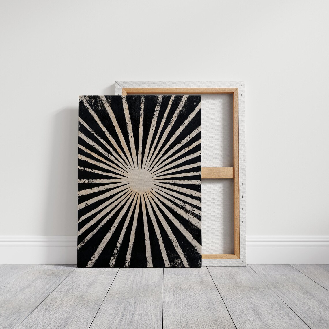 Sunburst Abstract Design, Modern Art Enthusiast Print - Image 4