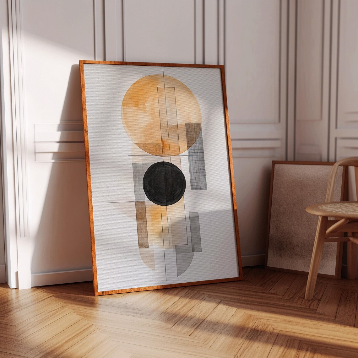 Modern Geometric Abstract Minimalist Art Print - Image 3