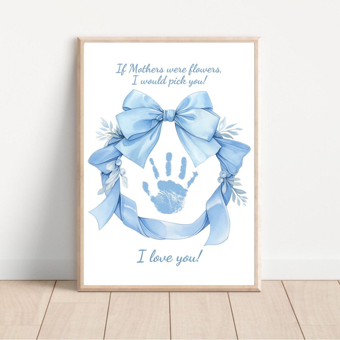 Flower Crafts For Kids On Mothers Day If Moms Were Flowers Id Pick You Mom Handprint Handprint Flowers For Mothers Day - Image 2