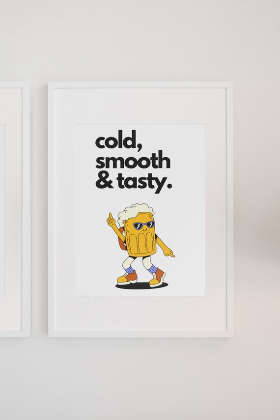 Funny Poster For Beer Lovers Celebratory Beer Dances Print Art Funny Lustig Art Eyecatcher