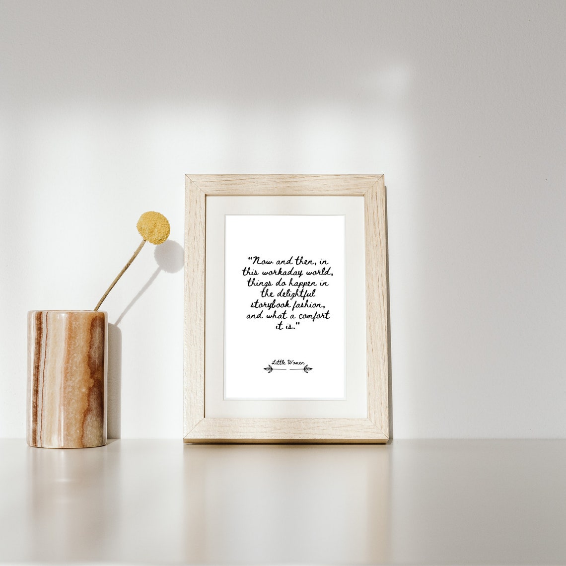 Little Women Inspiring Quote For Home Classical Literature Print Little Women Quote Print Quotes About Life Louisa May Alcott - Image 2