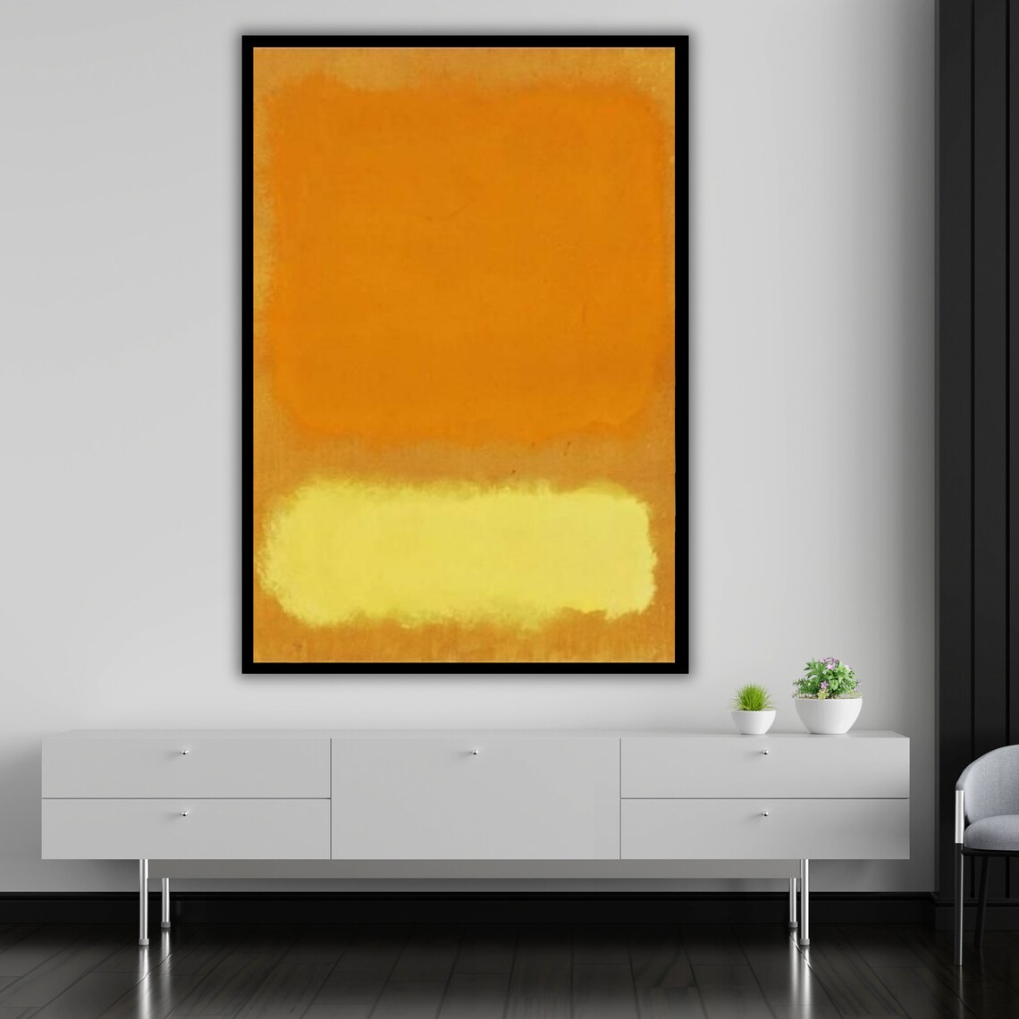 Mark Rothko Abstract Artwork, Wall Art Print - Image 4