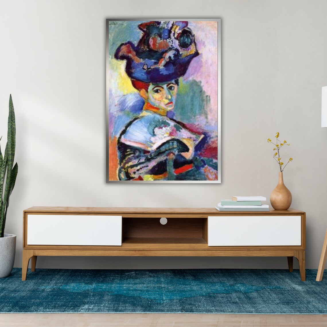 Abstract Henri Matisse Art Print, Gallery Style - Image 2