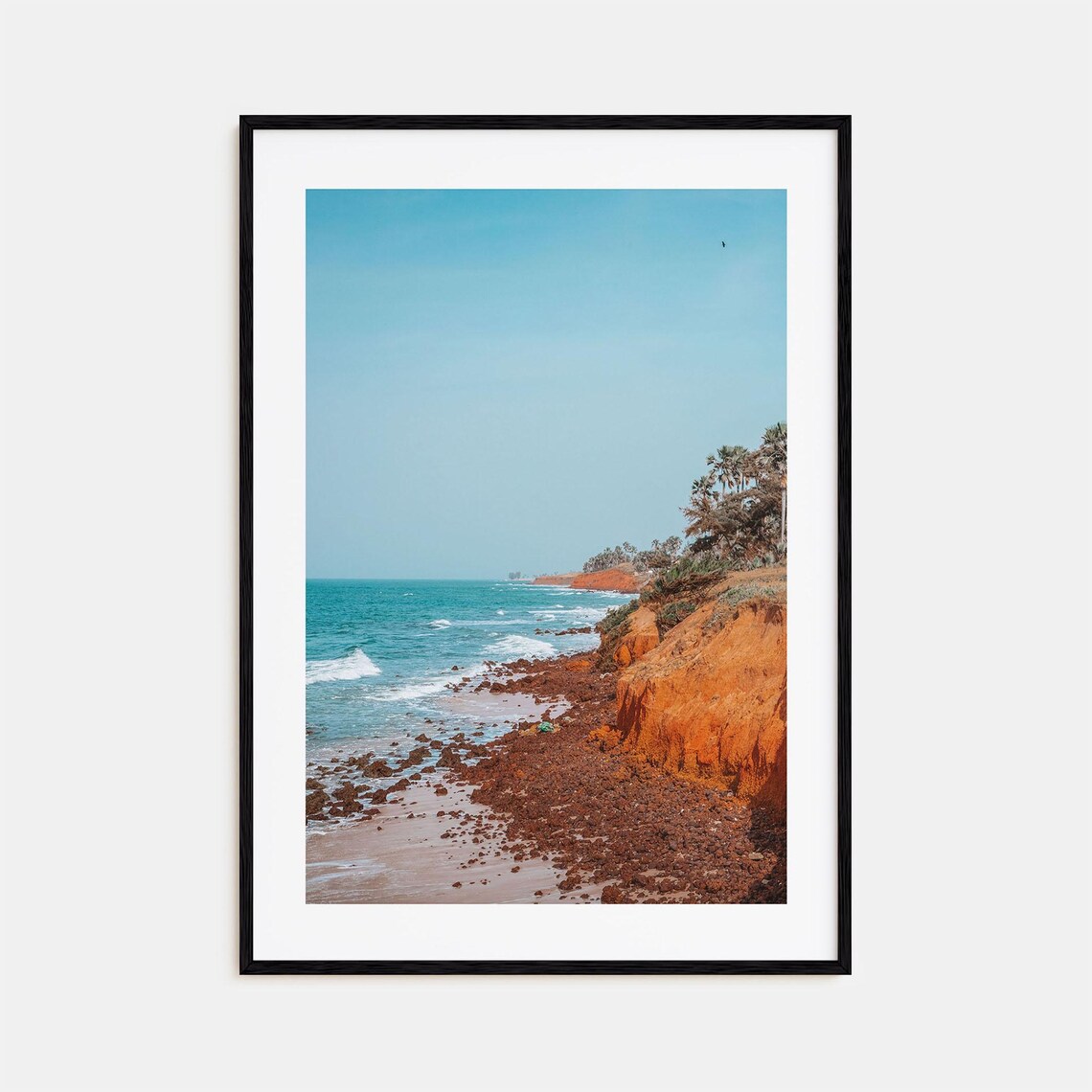 The Gambia Travel Poster, Street Map City Map