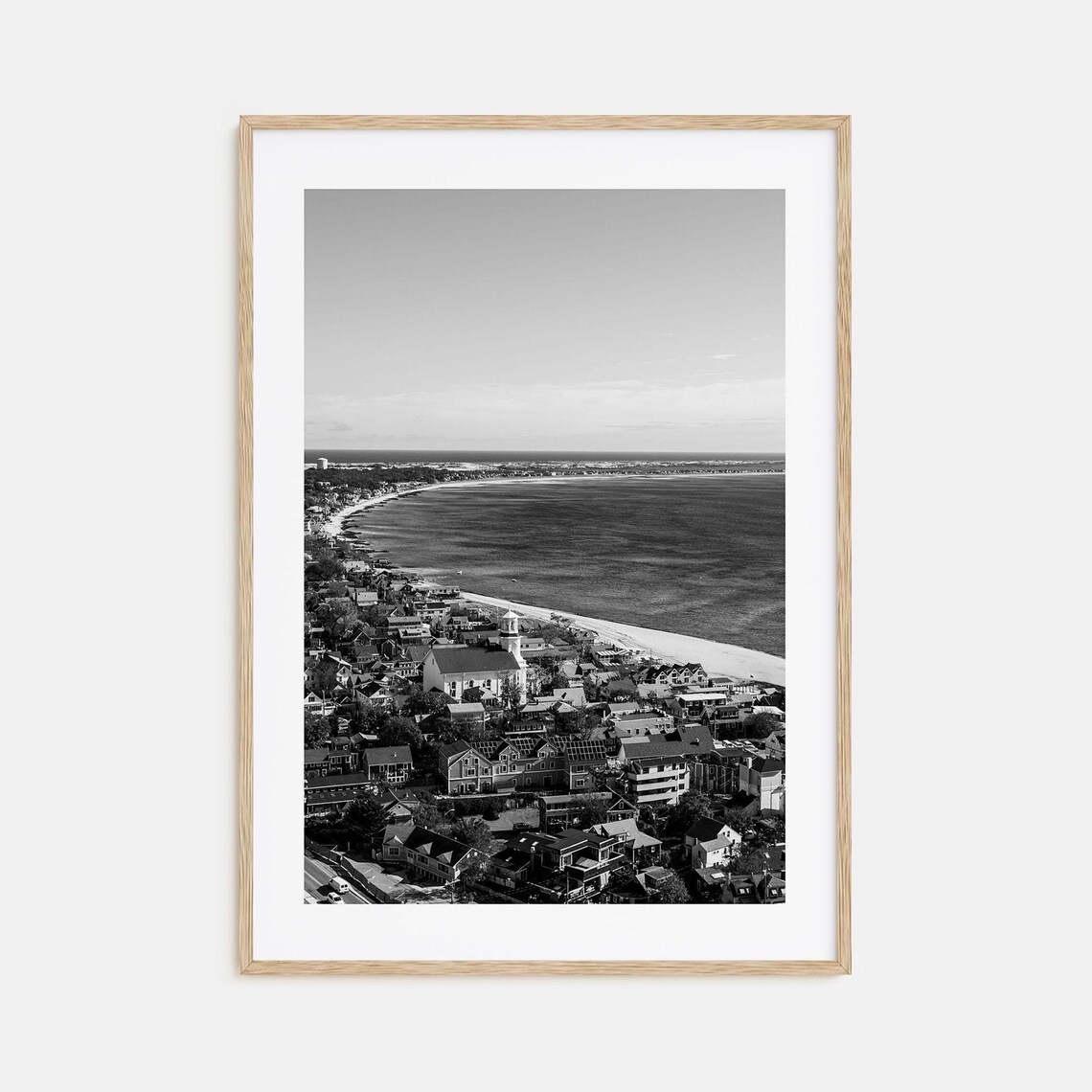 Provincetown Photo Poster Print Provincetown Black And White Wall Art Provincetown Wall Photography Travel Map Poster