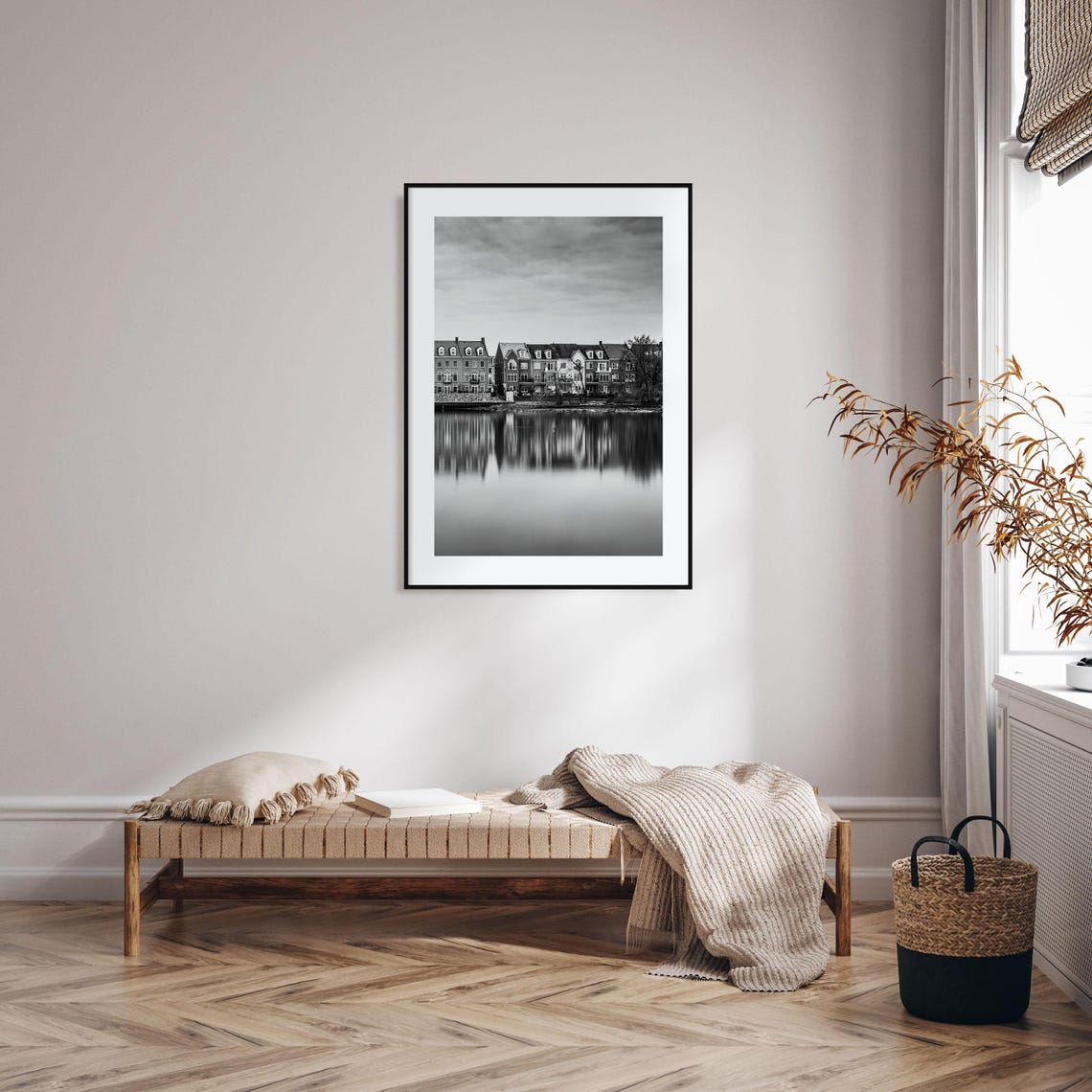 Alexandria Virginia Photo Poster Print Alexandria Virginia Black And White Wall Art Photography Alexandria Virginia Travel Map Poster - Image 2