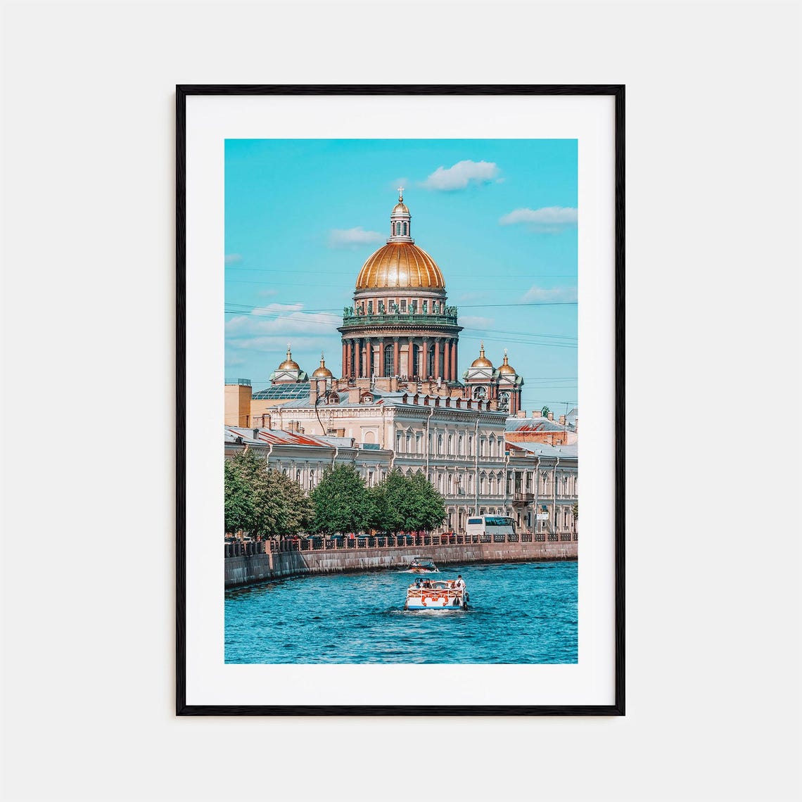 St Petersburg Colorful Poster Print Russia No 2 St Petersburg Photo Art Decor Saint Petersburg Travel Print Street Map Poster