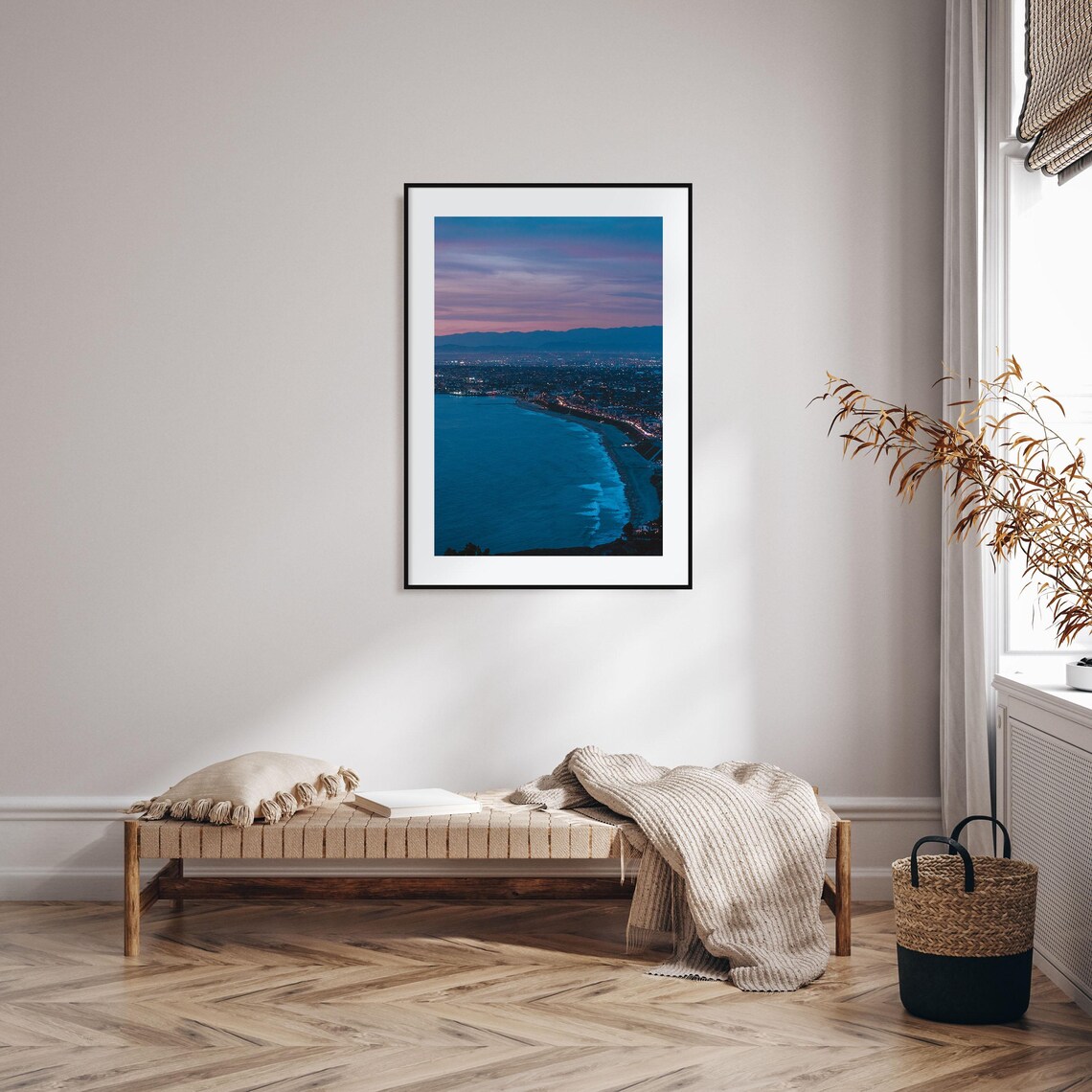 Redondo Beach Colorful Travel Poster Print No. 2 - Image 2