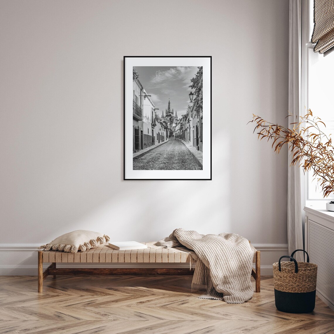 Guanajuato Black And White Travel Poster - Image 2