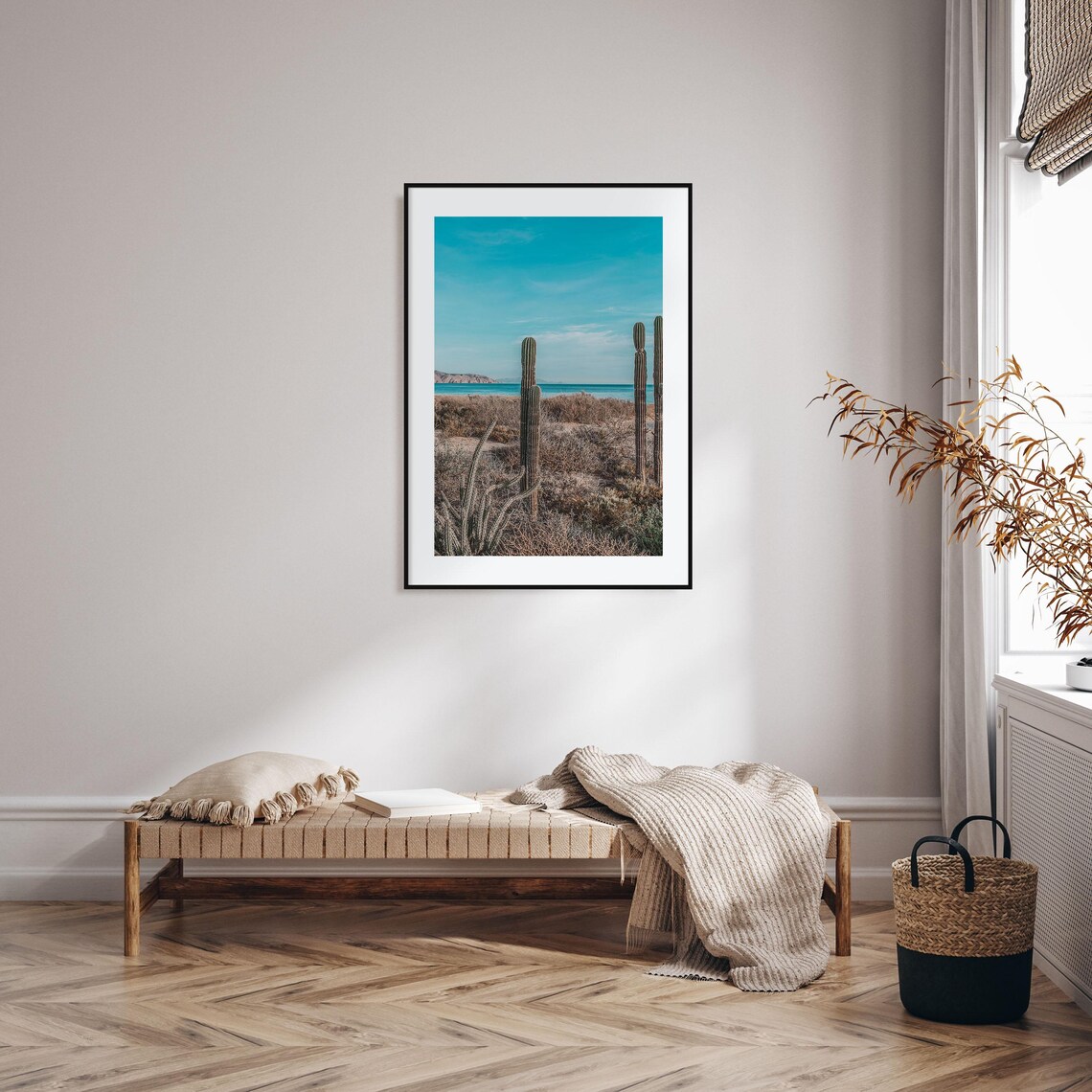 Baja California Sur Travel Poster, Street Map Print - Image 2
