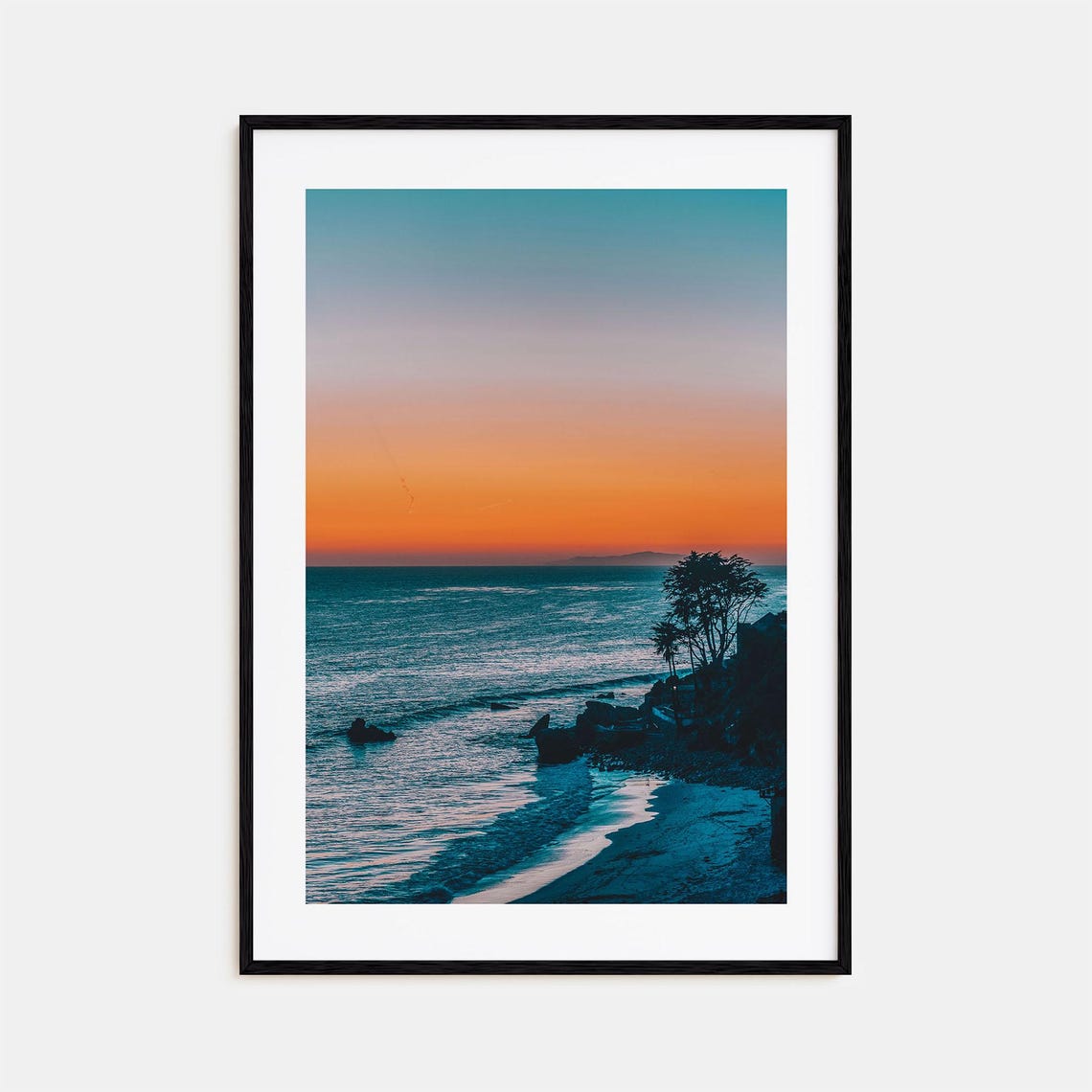 Malibu Colorful Poster Print No 2 Malibu Photo Wall Art Malibu Wall Decor Malibu Travel Print Malibu Street Map Poster City Map