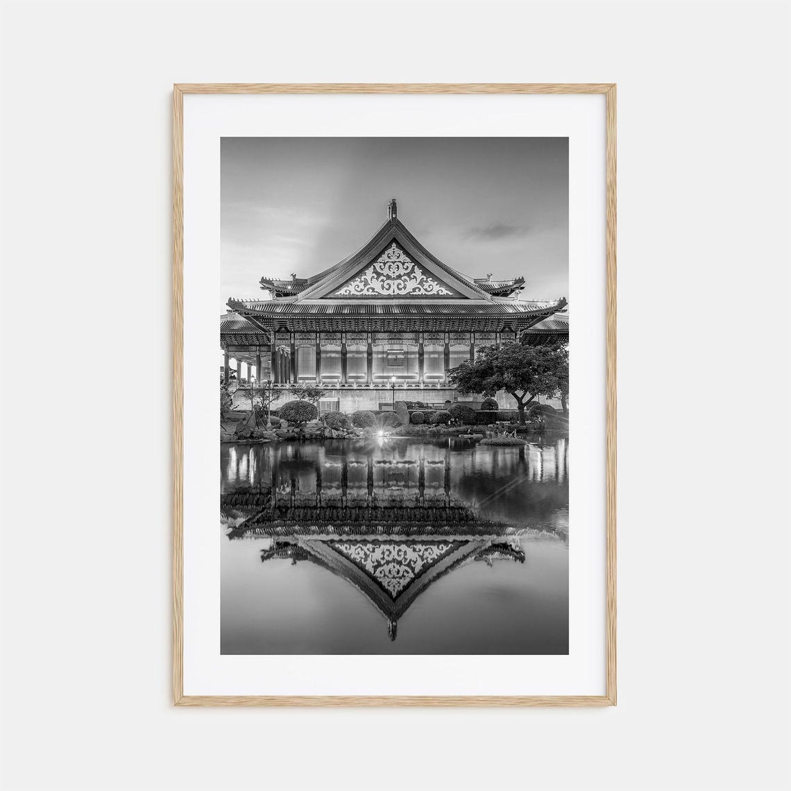 Taipei Photo Poster Print No 2 Taipei Black And White Wall Art Taipei Wall Photography Taipei Travel Taipei Map Poster