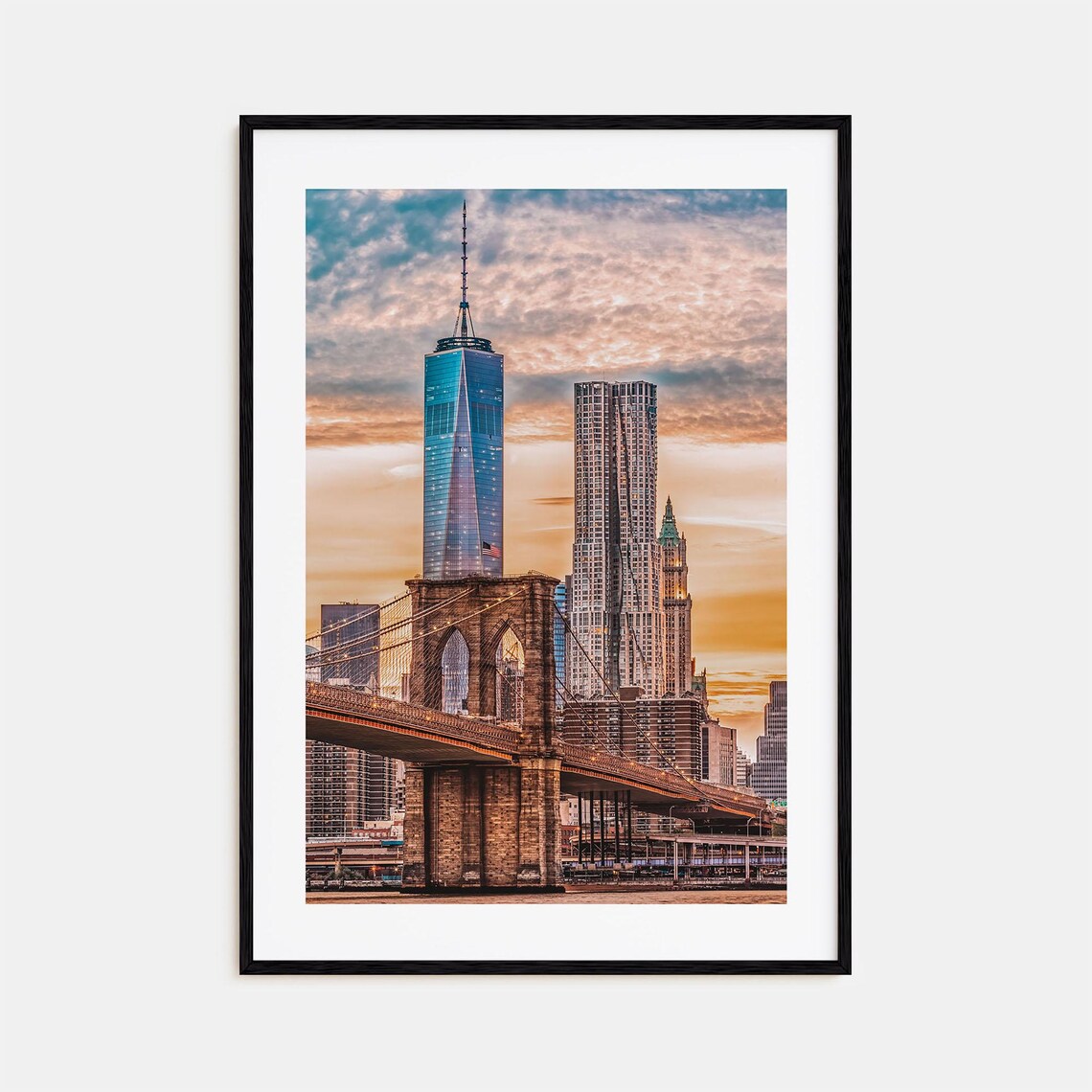 New York City Colorful Travel Poster Print No. 7
