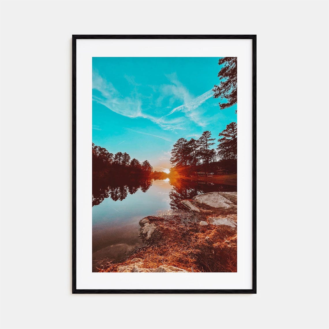 Lexington South Carolina Colorful Poster Print Lexington Photo Wall Art Lexington Decor Travel Print Lexington Street Map Poster