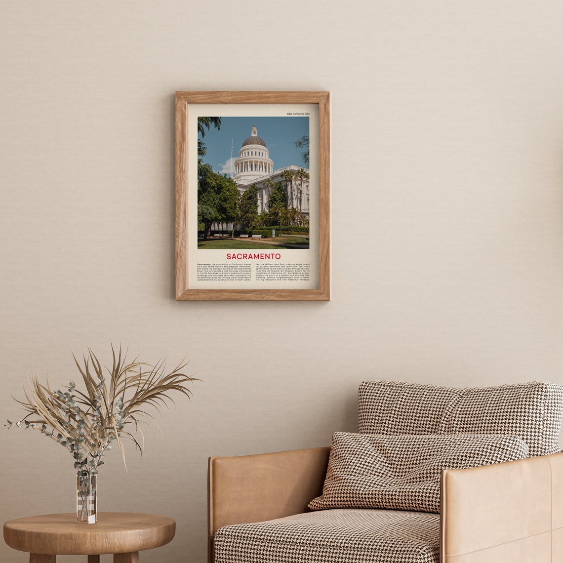 Sacramento Print Film Photo Sacramento Wall Art Sacramento Poster Sacramento Photo Sacramento Poster Print California Wall Decor Usa - Image 4