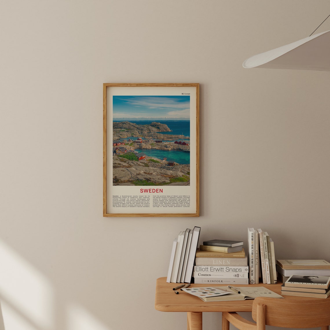 Sweden Print Film Photo Sweden Wall Art Sweden Poster Sweden Photo Sweden Poster Print Sweden Wall Decor Swedish Cottage Scandi Sea - Image 2