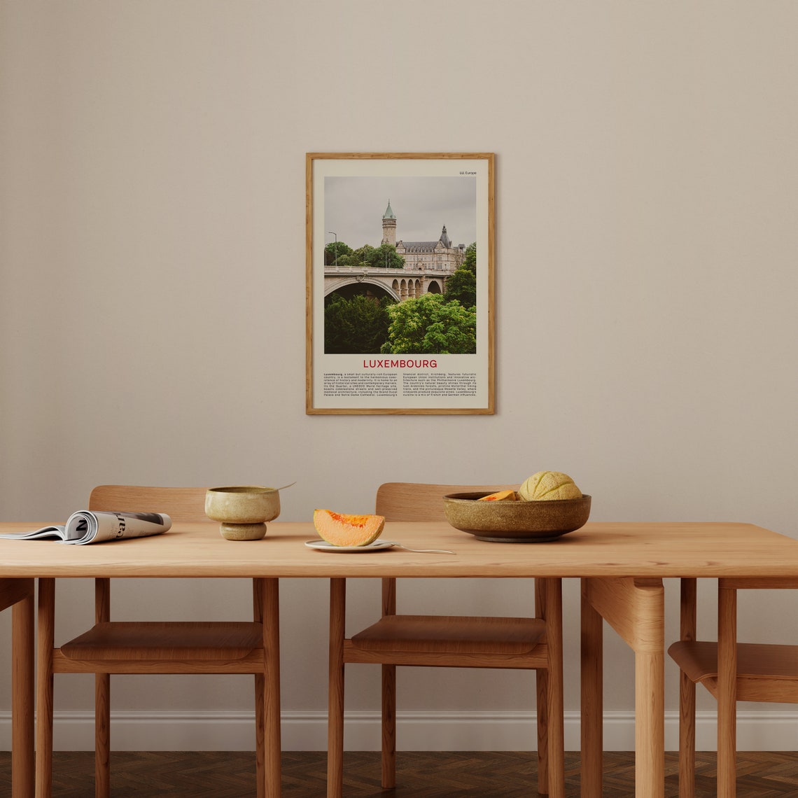 Luxembourg Print Film Photo Luxembourg Wall Art Luxembourg Poster Luxembourg Photo Luxembourg Poster Print Luxembourg Wall Decor - Image 4