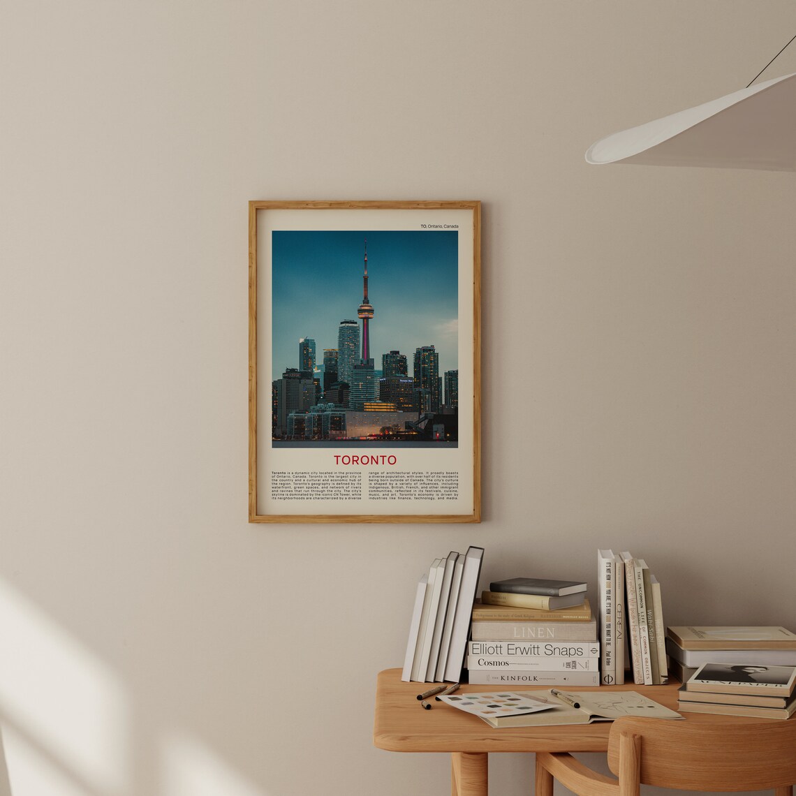 Toronto Travel Poster, Ontario Wall Art Print - Image 2
