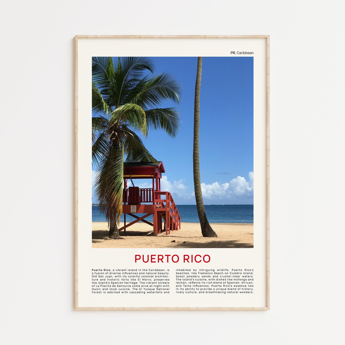 Puerto Rico Print Film Photo Puerto Rico Wall Art Puerto Rico Poster Puerto Rico Photo Puerto Rico Poster Print Puerto Rico Wall Decor