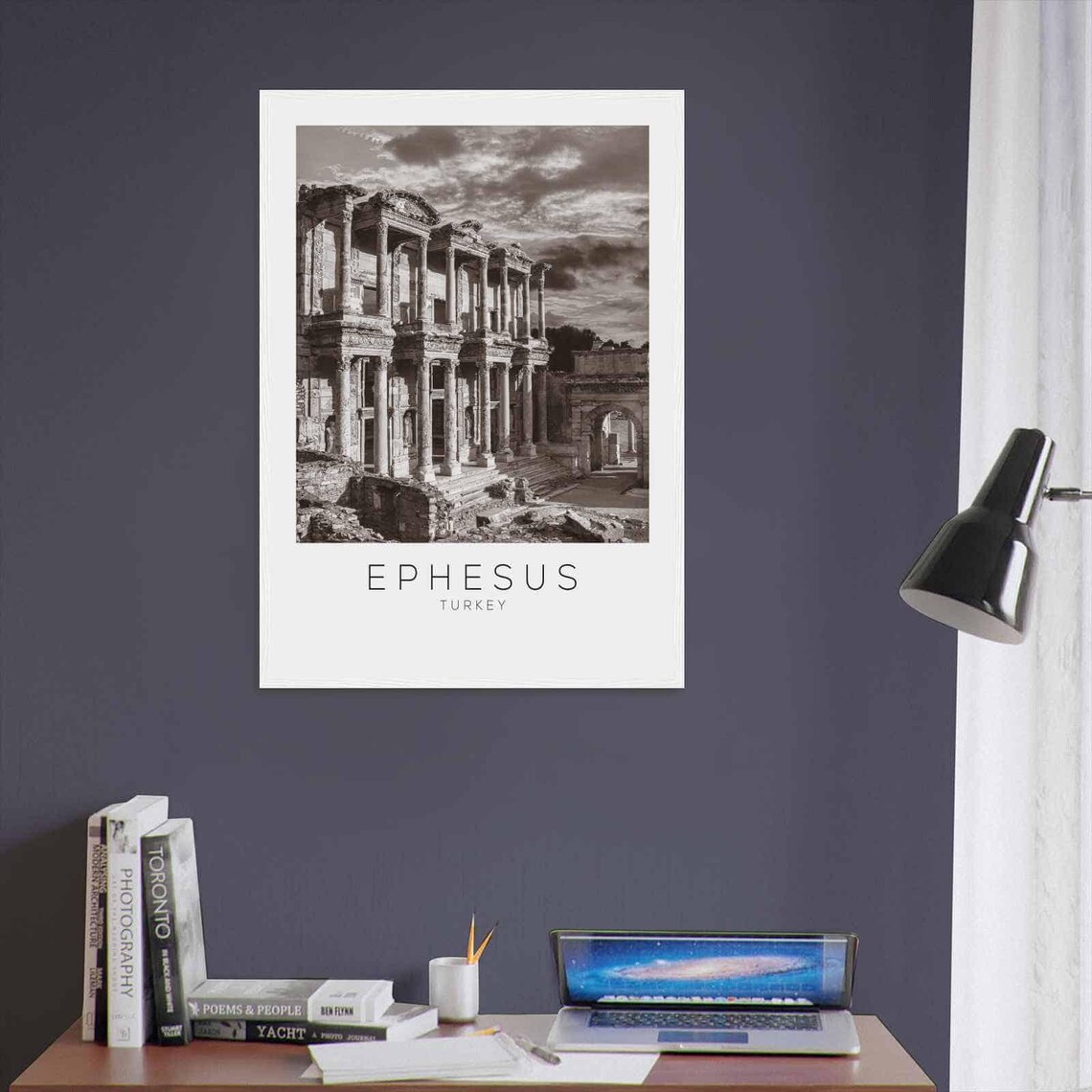 Ephesus Turkey Minimalist Travel Poster Print - Image 3