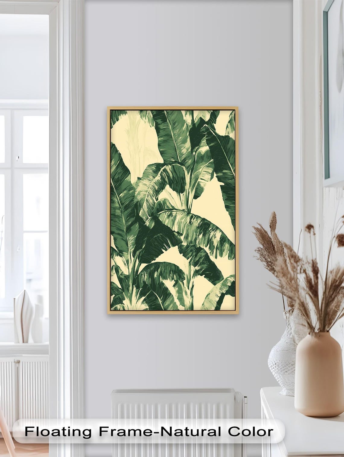 Tropical Banana Leaf Botanical Decor, Modern Jungle Vibe - Image 4