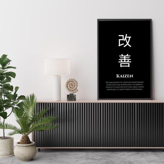 1 Zen Wall Artwarrior Wisdom Printmotivational Buddhist Quotemindfulness Decorspiritual Home Posterpeaceful Artdigital