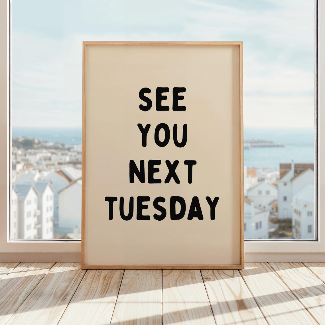 See You Next Tuesday Poster Funny Rude Sweary Wall Art Print Sarcastic