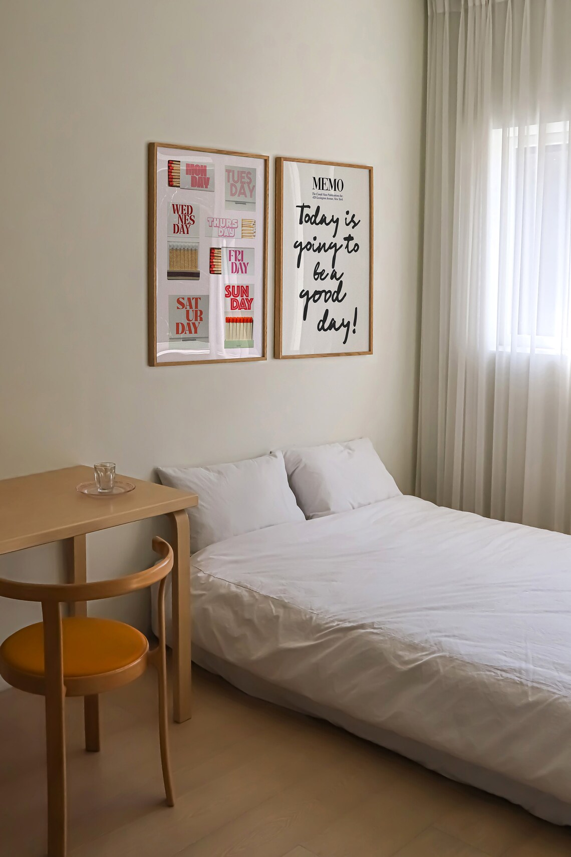 Good Day Memo Retro Preppy Wall Art Poster - Image 2