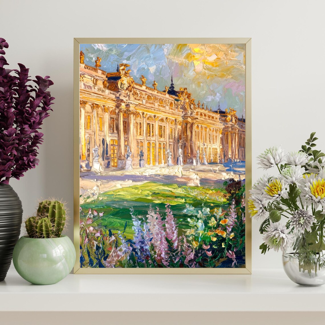 Palace Of Versailles France Travel Poster, Royal Architecture - Image 4