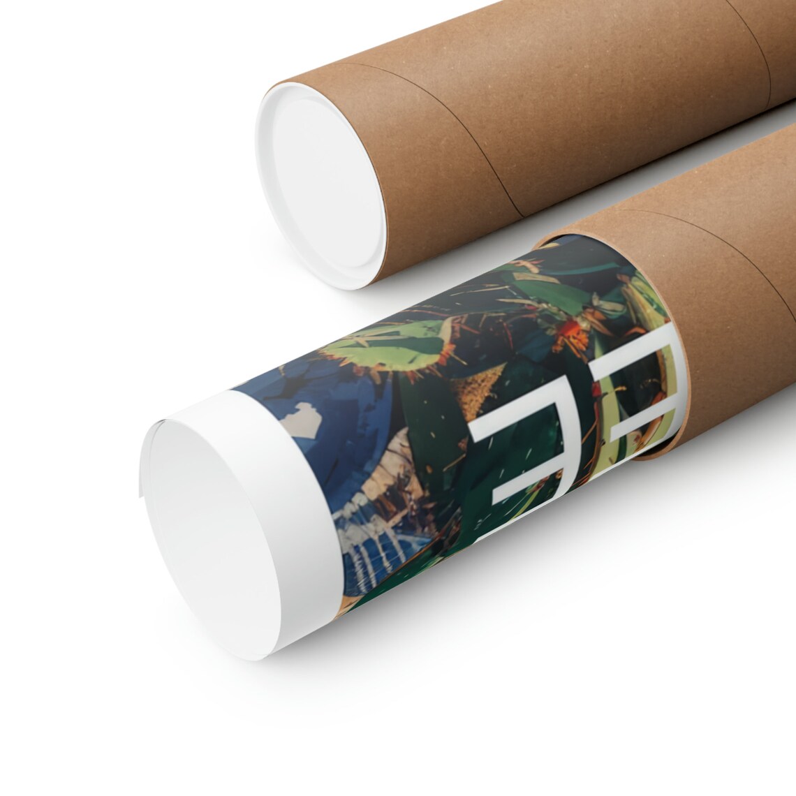 Joshua Tree National Park Desert Cactus Rock Vintage Travel Poster - Image 2