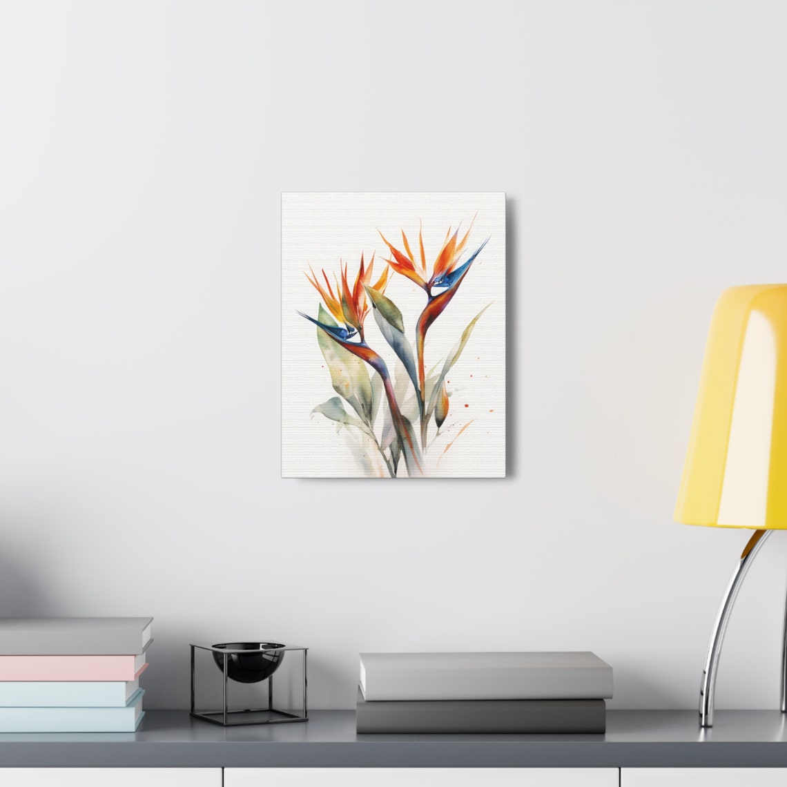 Bird Of Paradise Flower Print Flower Painting Flower Dcor Floral Art Print Floral Wall Art Painting Floral Artwork Botanical - Image 3