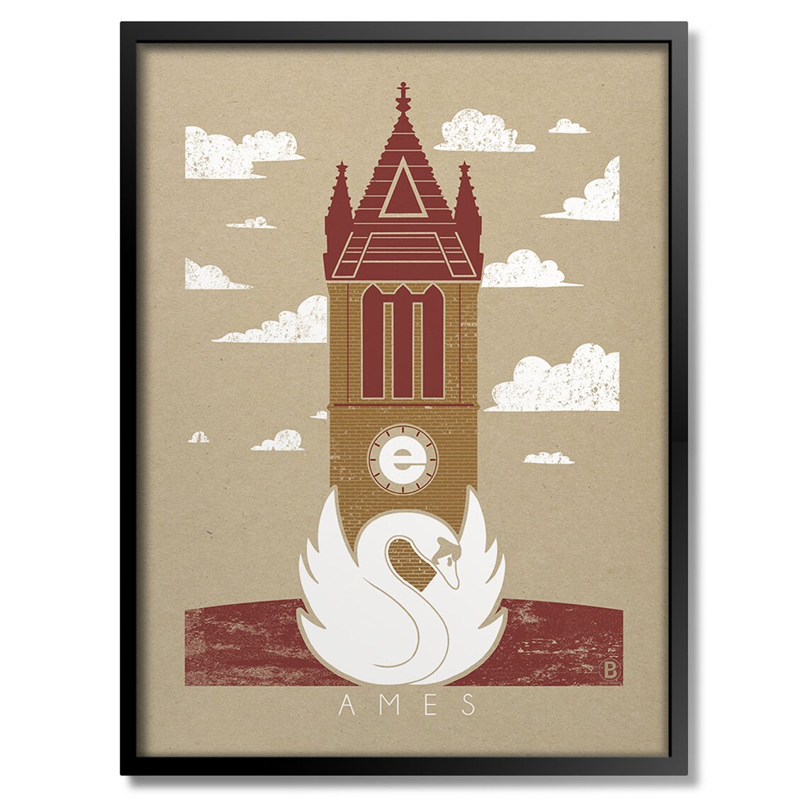 Ames Icons Art Print, Home & Lifestyle Decor