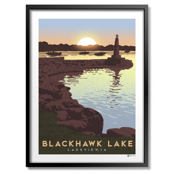 Blackhawk Lake Print
