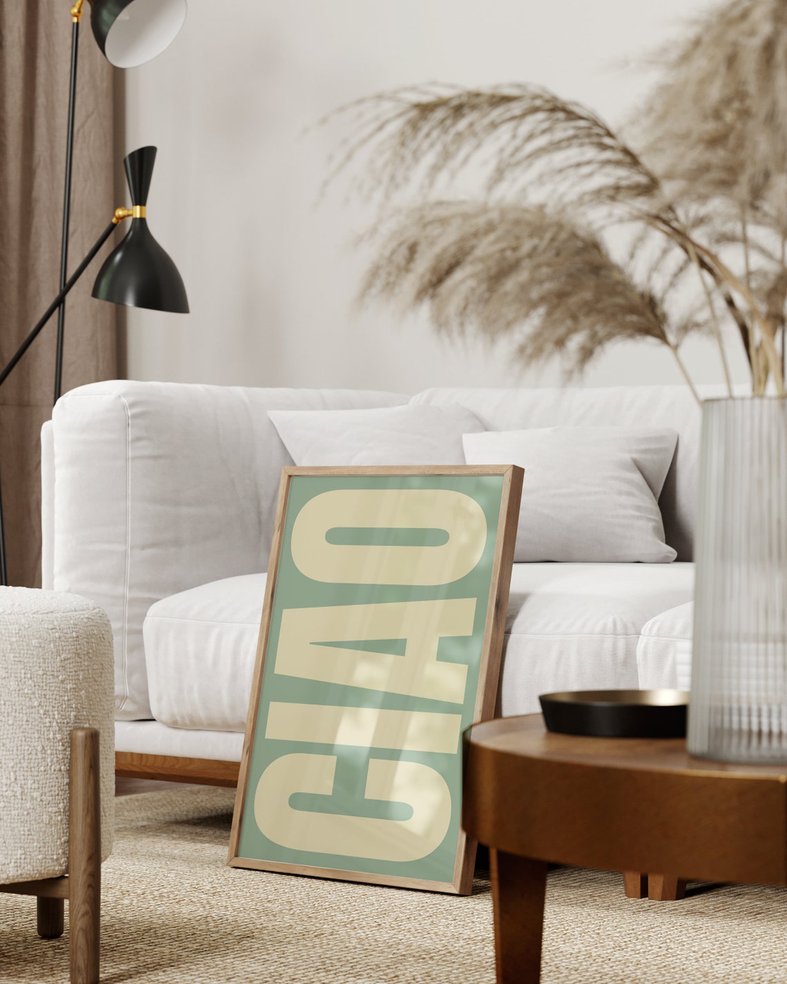 Ciao Typography Poster, Retro Italy Wall Art - Image 3