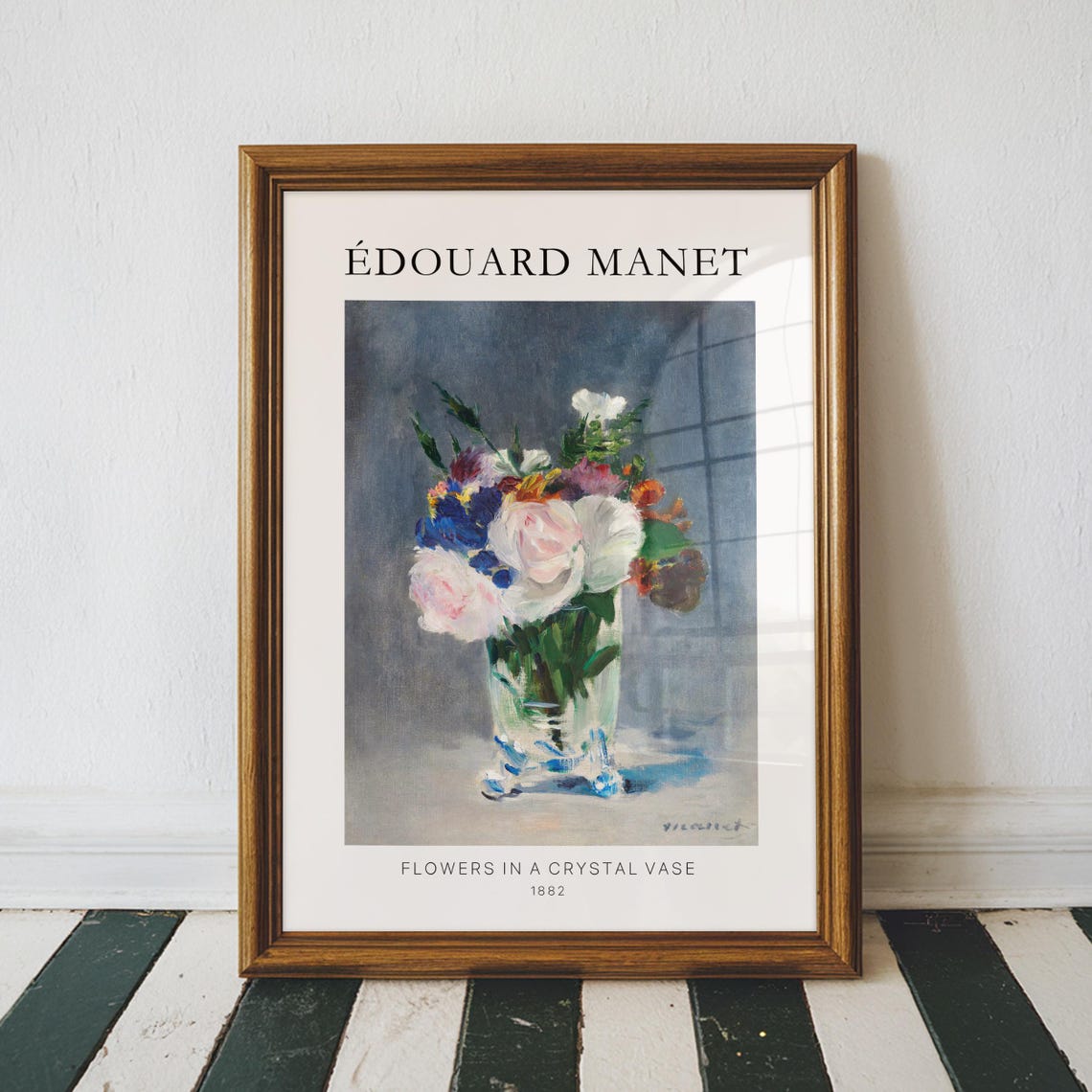 Edouard Manet Flowers in a Crystal Vase 1882 Museum Art Poster