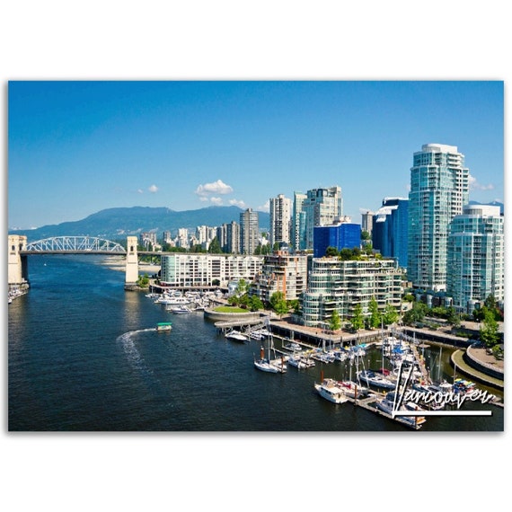 Vancouver Washington Poster Print Cityscape Travel Photo