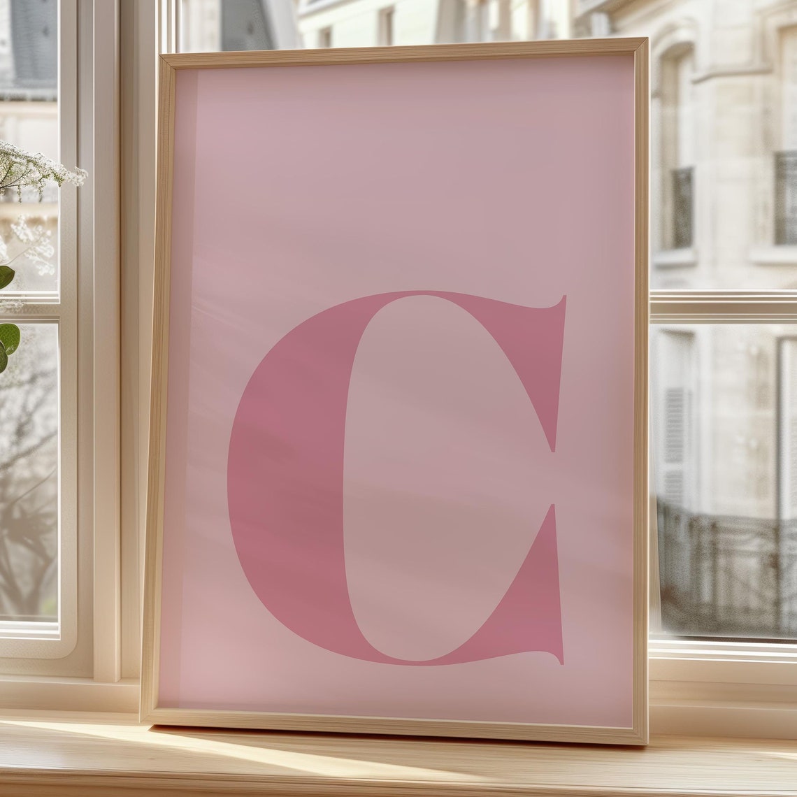 Letter C Poster, Alphabet Art For Nursery - Image 2