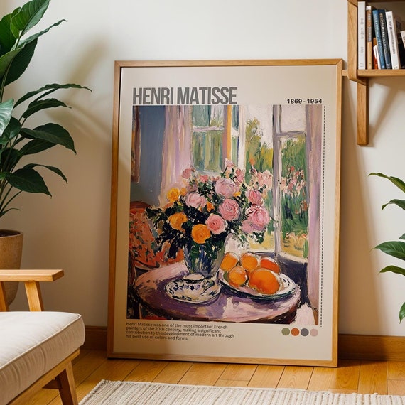 Matisse Art Print Henri Matisse Poster Matisse Print Wall Art Matisse Print Art Poster Wall Art Decor Matisse Poster